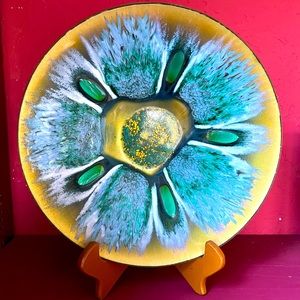 MCM Edward Star Copper and Enamel Plate